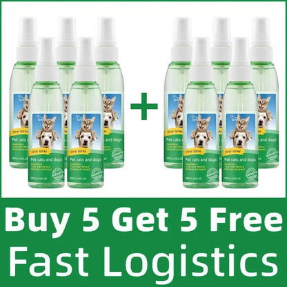 Variant image for Oral Cleanse Spray for Dogs and Cats – Freshens Breath, Removes Tartar, Natural Herbal Extracts-2