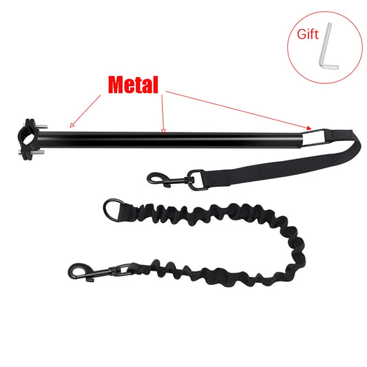 Bicycle Leash for Dogs – Removable Elastic, Durable Metal Design, Ideal for Cycling-2