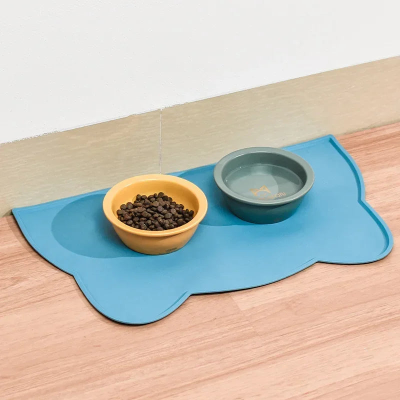 Silicone Dog Bowl Mat – Waterproof, Anti-Slip, Easy to Clean for Dogs and Cats-4