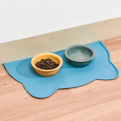 Silicone Dog Bowl Mat – Waterproof, Anti-Slip, Easy to Clean for Dogs and Cats-4