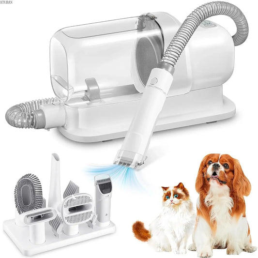 Dog Grooming Vacuum for Pets – Low Noise, 99% Hair Suction, 2.3L Capacity-1