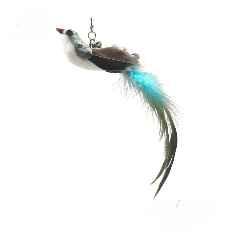 Variant image for Interactive Cat Toy for Cats – Hands-Free Feather Wand, Powerful Suction Cup, Includes Bell-2