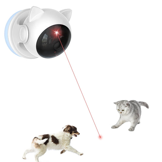 Automatic Laser Cat Toy – Interactive Play, Rechargeable, Adjustable Speed Modes-2