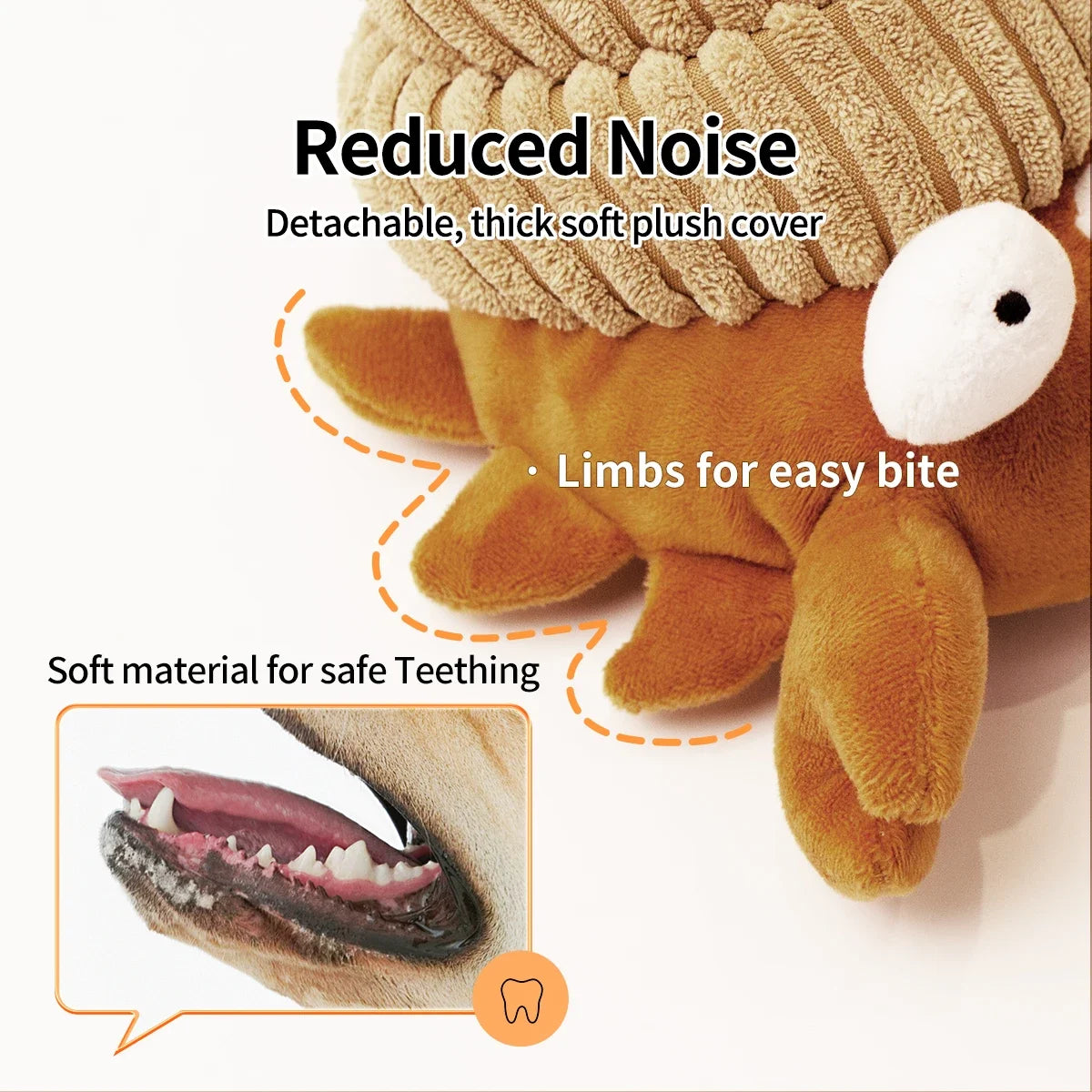 Interactive Dog Toy for Small Dogs – Dancing Plush, Chew-Friendly, Soft Material-4