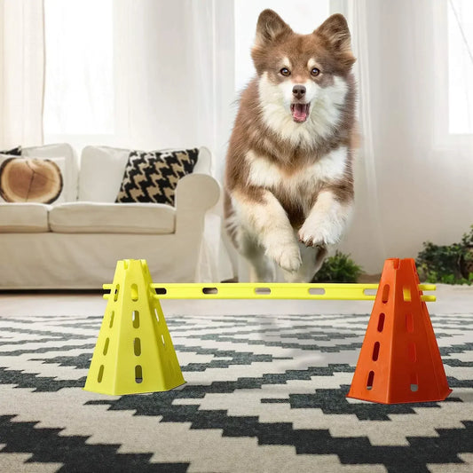 Agility Course Equipment for Dogs – Complete Obstacle Set, Adjustable Jumping Bar, Durable Design-4