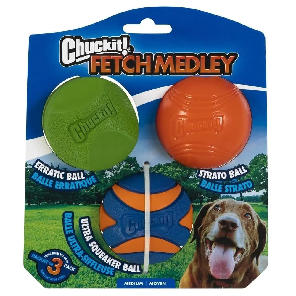 Fetch Balls for Dogs – Medium Size, Durable Rubber, Compatible with Chuckit Ball Launchers-3