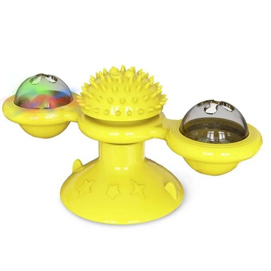 Interactive Cat Toy for Cats – Whirligig Turntable, Puzzle Game, Engaging Design-2
