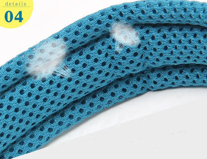 Adjustable Dog Collar for All Breeds – Soft Padded Mesh, 3M Reflective, Durable Nylon-4