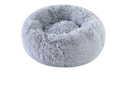 Variant image for Plush Pet Bed for Cats and Small Dogs – Warm, Detachable, Round Design-4