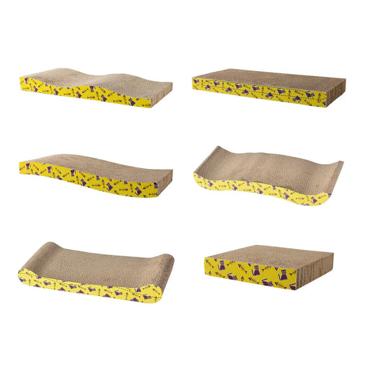 Cat Scratching Board for Cats – Durable Corrugated Paper, Cozy Lounge Bed, Multi-Size-2