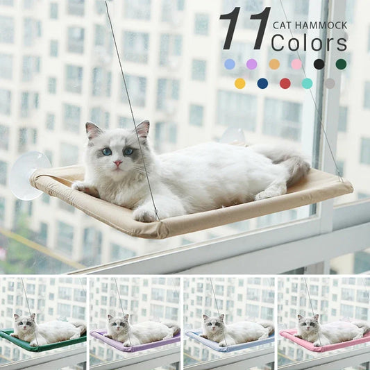 Cat Window Hammock – Comfortable Oxford Cloth, Easy to Clean, Supports Up to 40 Pounds-2