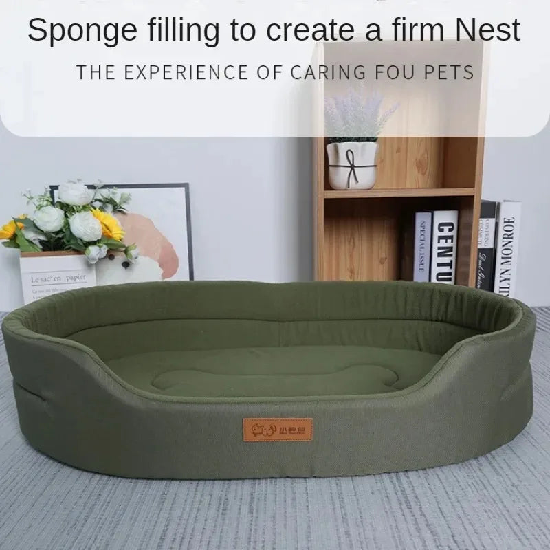 Fluffy Pet Bed for Dogs and Cats – Large Size, Comfortable Blanket, Sofa Style-4