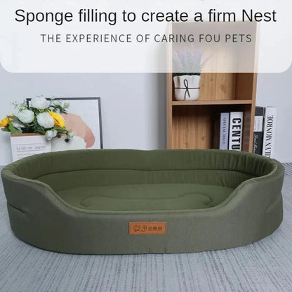Fluffy Pet Bed for Dogs and Cats – Large Size, Comfortable Blanket, Sofa Style-4
