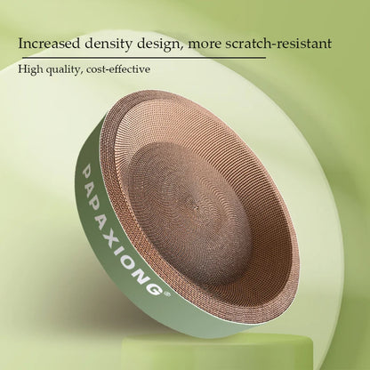 Cat Scratcher for Cats – Durable Corrugated Cardboard, Thickened Design, Round Shape-5