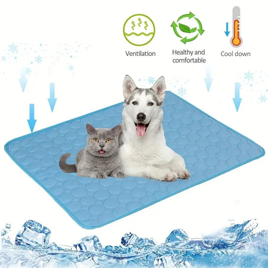 Cooling Mat for Dogs and Cats – Extra Large, Durable Design, Perfect for Summer-1