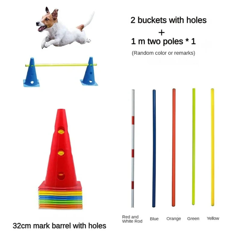 Variant image for Agility Course Equipment for Dogs – Complete Obstacle Set, Adjustable Jumping Bar, Durable Design-1