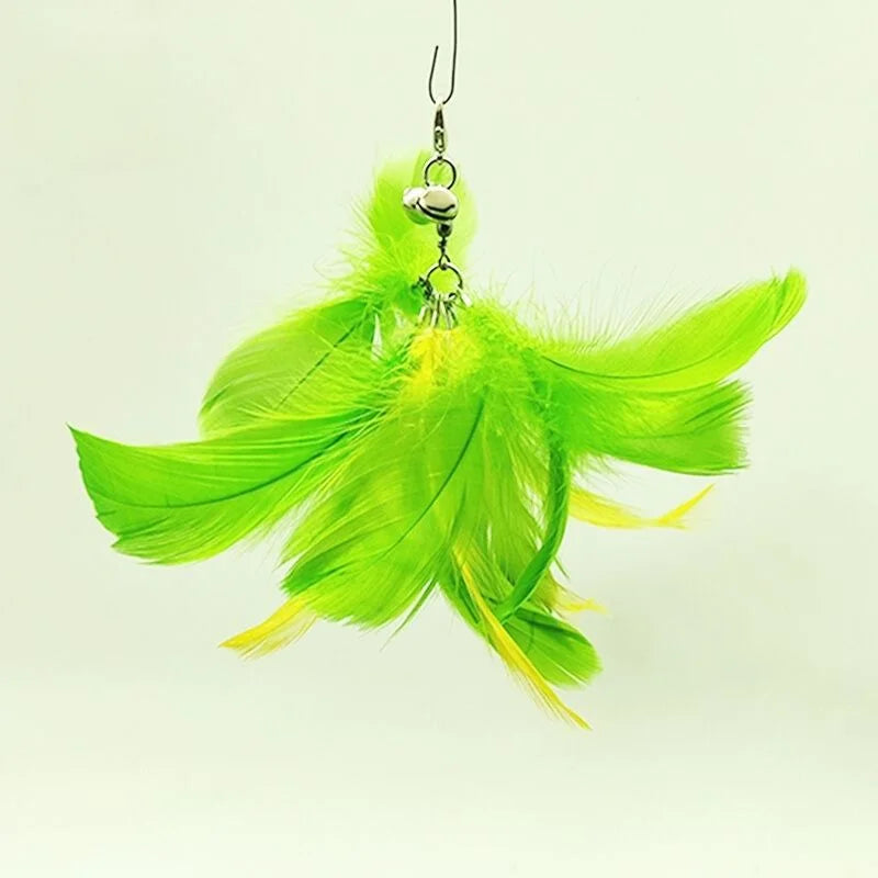 Variant image for Interactive Cat Toy for Cats – Hands-Free Feather Wand, Powerful Suction Cup, Includes Bell-7