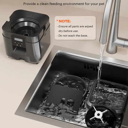 Automatic Pet Feeder with WiFi Connectivity – 2L Capacity Timed Dispenser for Cats and Dogs-6