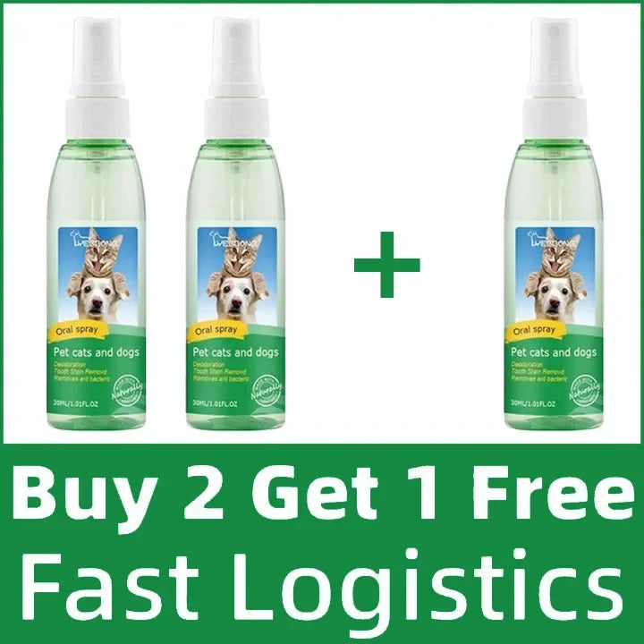 Variant image for Oral Cleanse Spray for Dogs and Cats – Freshens Breath, Removes Tartar, Natural Herbal Extracts-4