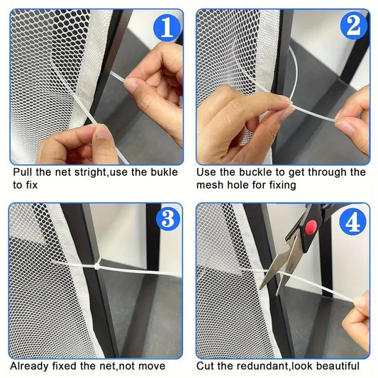 Safety Net for Kids – Durable Mesh, Multipurpose Guard for Stairs and Balconies-2