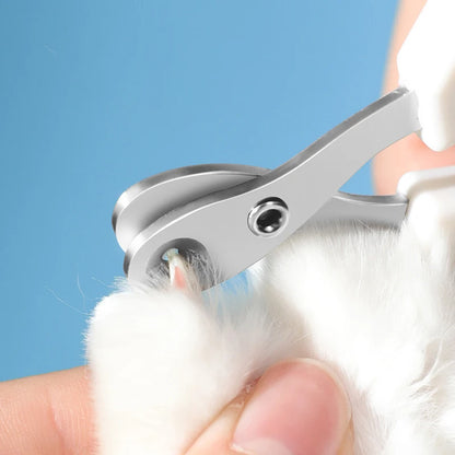 Nail Clippers for Cats and Small Dogs – Stainless Steel, Safe Round Head, Comfortable Grip-4