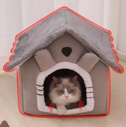 Cat House Indoor – All-Season Comfort, Durable Material, Removable Cushion-3
