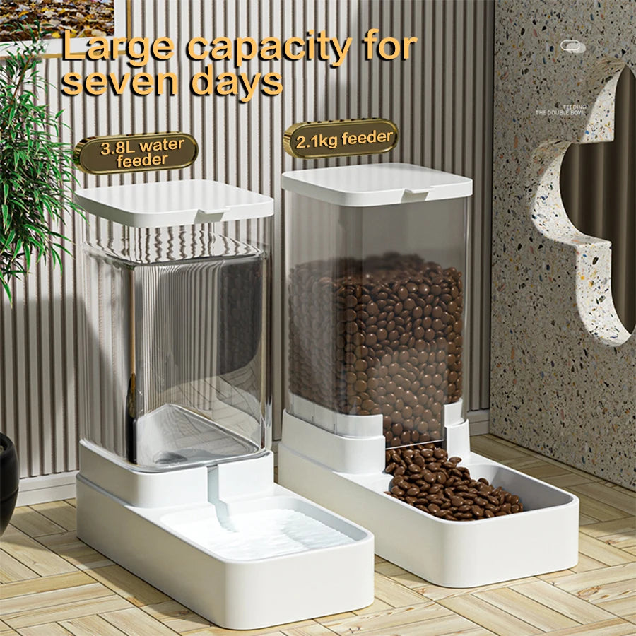 Automatic Cat Feeder – Gravity-Fed, BPA-Free, Large Capacity-3