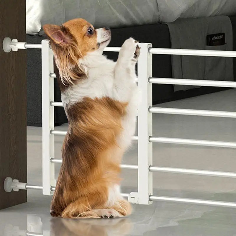 Retractable Dog Gate for Small to Medium Pets – Portable, Punch-Free Design, Durable Construction-4