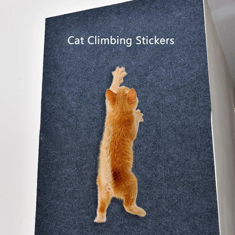 Self-Adhesive Cat Scratching Mat – Trimmable Carpet, Easy Installation, Durable Material-3