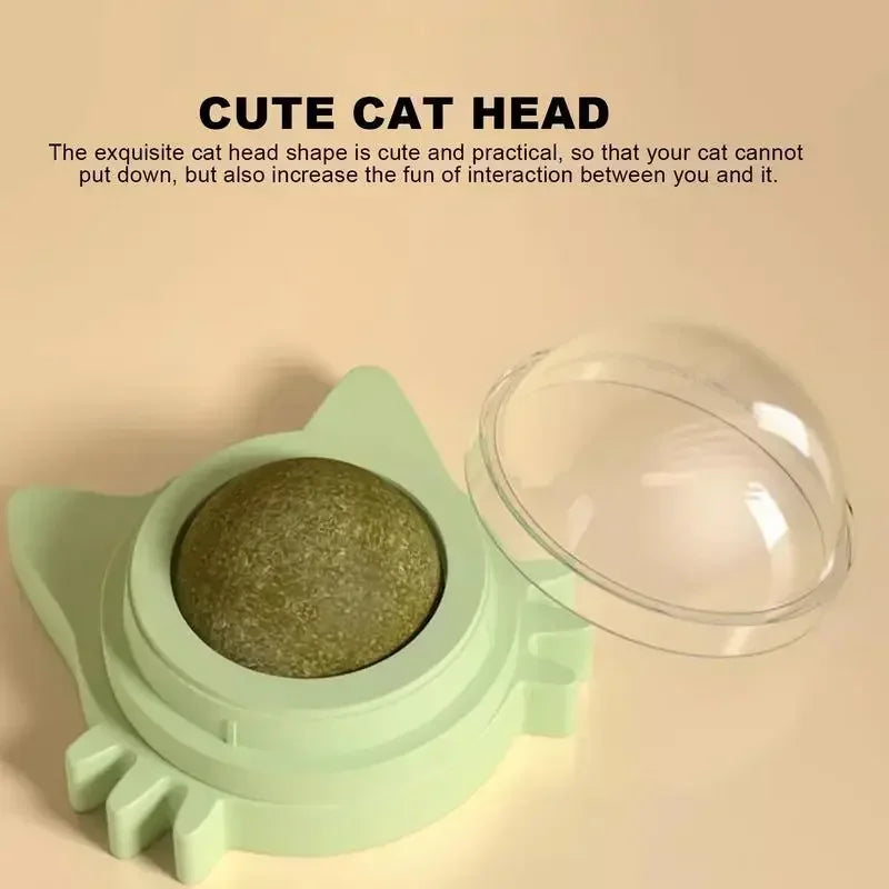 Cat Toy for Cats – Catnip Balls, Lickable Snack, Dental Care-3