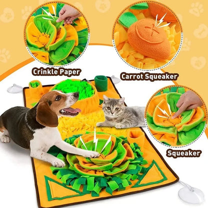 Snuffle Mat for Dogs – Interactive Feeding, Stress Relief, Large Size-5