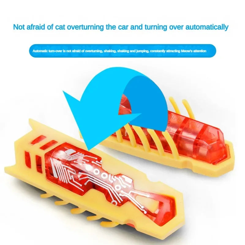 Interactive Cat Toy – Automatic Flip, Vibration Movement, Battery Operated-5