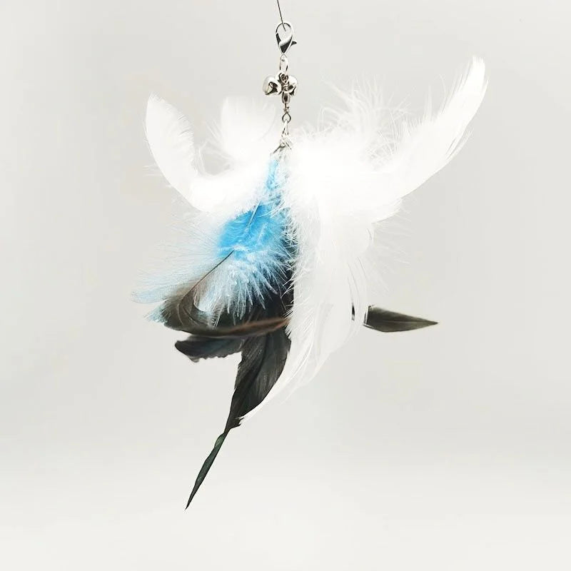 Variant image for Interactive Cat Toy for Cats – Hands-Free Feather Wand, Powerful Suction Cup, Includes Bell-8