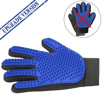 Grooming Gloves for Cats and Dogs – Soft Silicone, Adjustable Fit, Breathable Mesh-5
