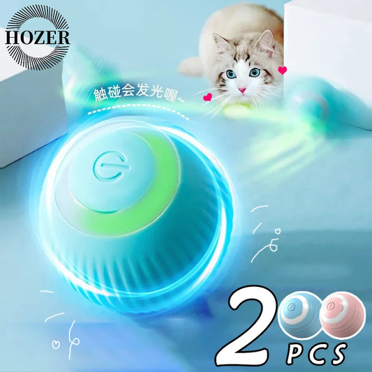 Interactive Cat Toy – Automatic Rolling Ball, Smart Design, Quiet Operation-2