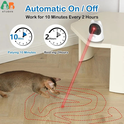 Automatic Laser Toy for Cats – Interactive, Rechargeable, Random Trajectory-4