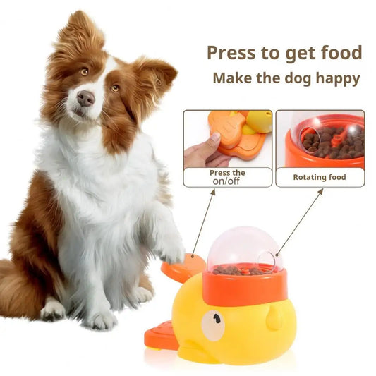 Interactive Dog Puzzle Feeder – Engaging Cartoon Duck Design, Eco-Friendly Material, Promotes Mental Stimulation-2