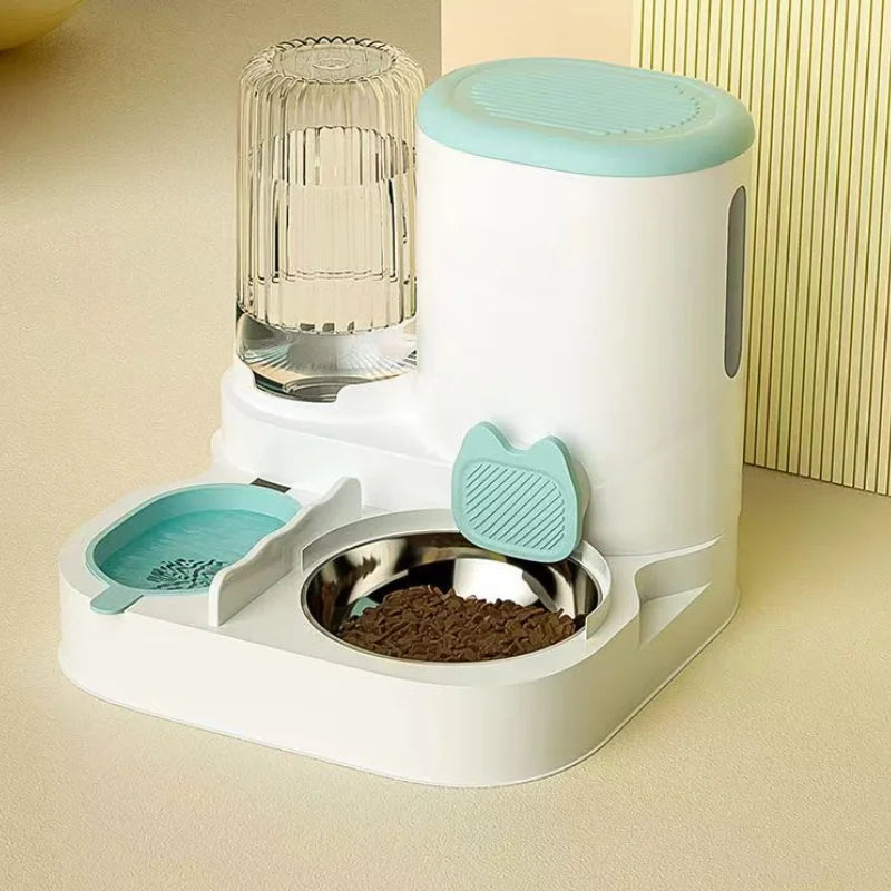 Automatic Pet Feeder for Cats and Dogs – Integrated Bowl, Water Dispenser, Easy to Clean-5