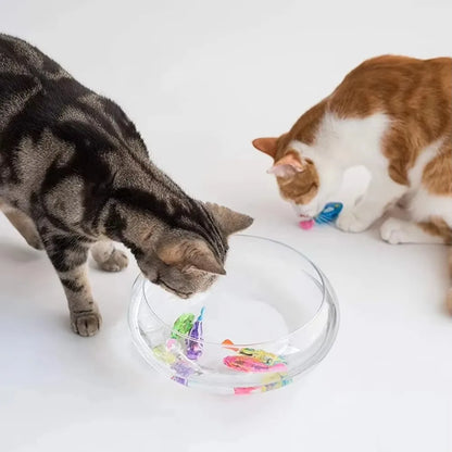 Interactive Cat Toy – Swimming Fish with LED Lights, Battery Operated, Engaging Movement-6
