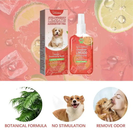 Deodorizing Spray for Dogs and Cats – Long-Lasting Fresh Scent, Portable, No Rinsing Required-2