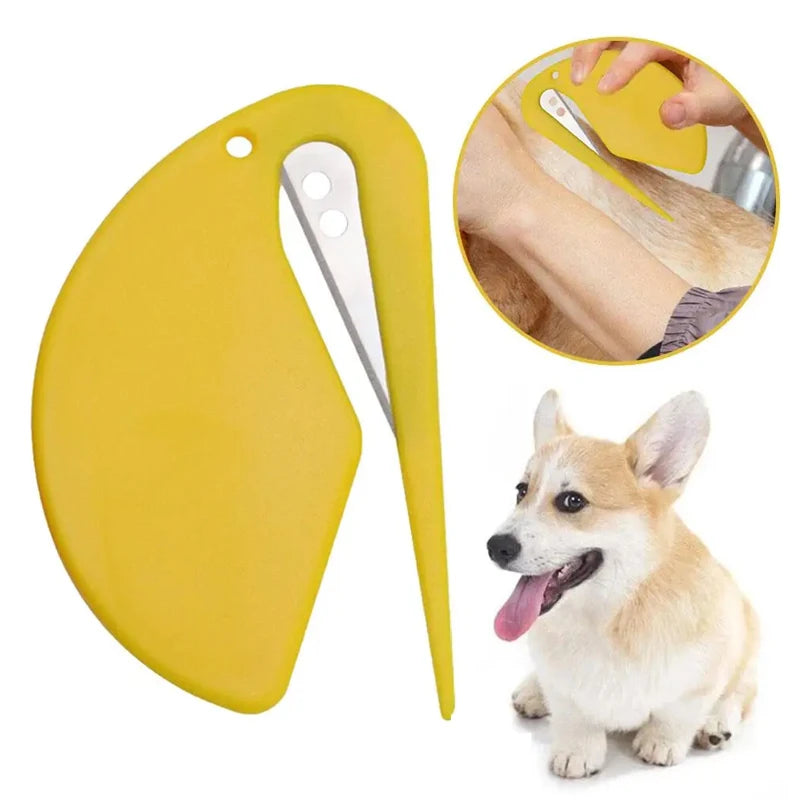 Knotting Comb for Dogs and Cats – Painless Grooming, Effective Shedding Control, Durable Plastic and Metal-6