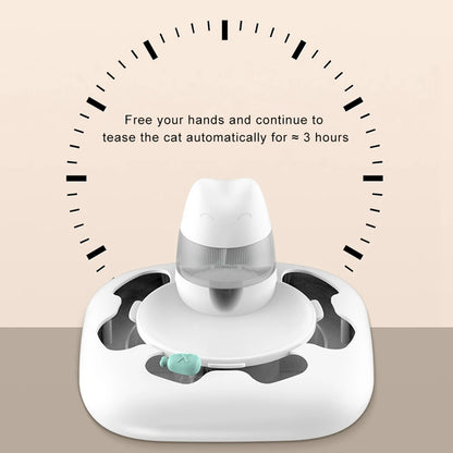 Interactive Cat Toy – Puzzle Game, USB Rechargeable, Engaging Feeding Simulation-4