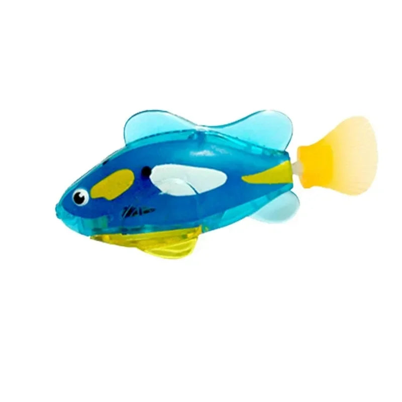 Variant image for Interactive Cat Toy – Swimming Fish with LED Lights, Battery Operated, Engaging Movement-7