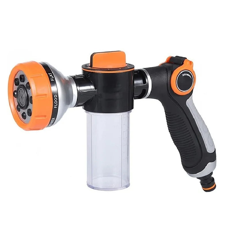 Variant image for Dog Shower Sprayer – Adjustable High-Pressure Nozzle, Built-in Soap Dispenser, 8 Spray Patterns-3