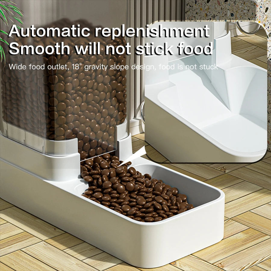 Automatic Cat Feeder – Gravity-Fed, BPA-Free, Large Capacity-6
