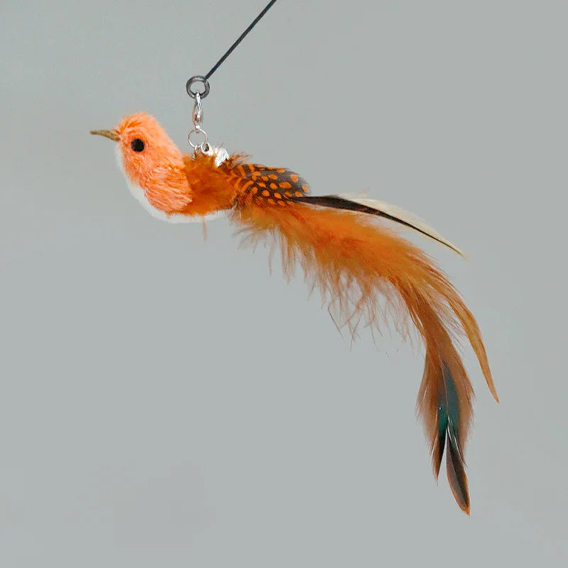 Variant image for Interactive Cat Toy for Cats – Hands-Free Feather Wand, Powerful Suction Cup, Includes Bell-4