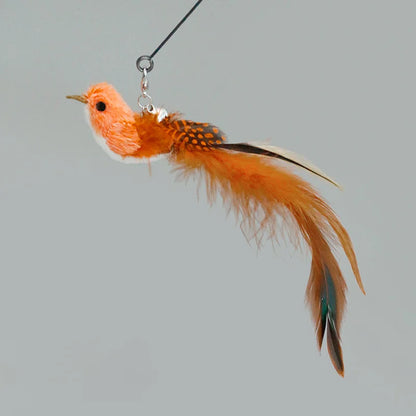 Variant image for Interactive Cat Toy for Cats – Hands-Free Feather Wand, Powerful Suction Cup, Includes Bell-4