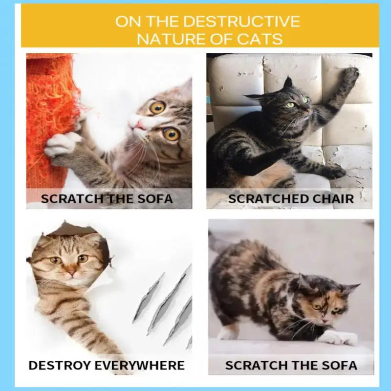 Cat Scratch Deterrent Tape – Transparent, Self-Adhesive, Residue-Free-6