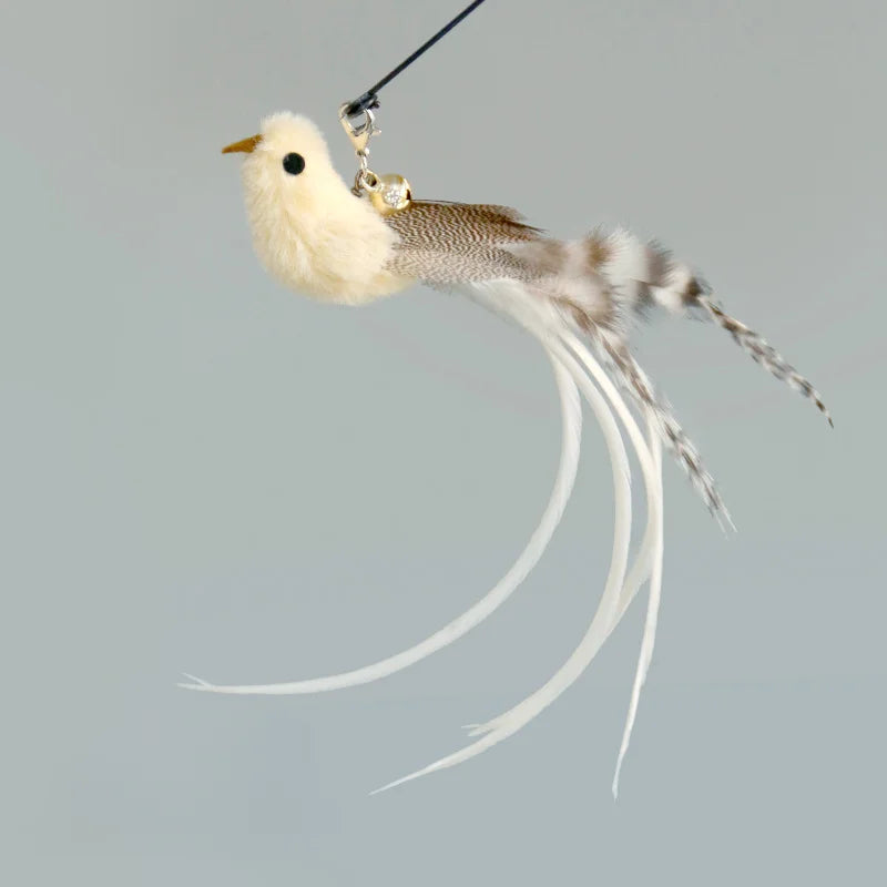 Variant image for Interactive Cat Toy for Cats – Hands-Free Feather Wand, Powerful Suction Cup, Includes Bell-10