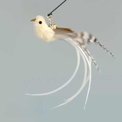 Variant image for Interactive Cat Toy for Cats – Hands-Free Feather Wand, Powerful Suction Cup, Includes Bell-10